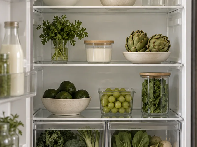 Inside Fridge Cleaning